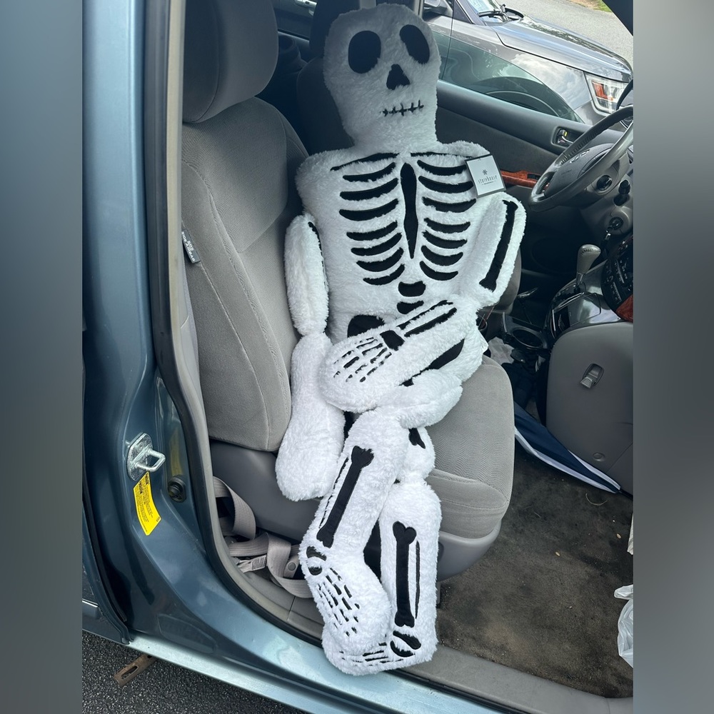 Halloween Giant Life Size Skeleton Pillow